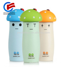 The lovely hot sales mushroom head Vacuum Water Bottle Kids Sports Stainless Steel Water Cups